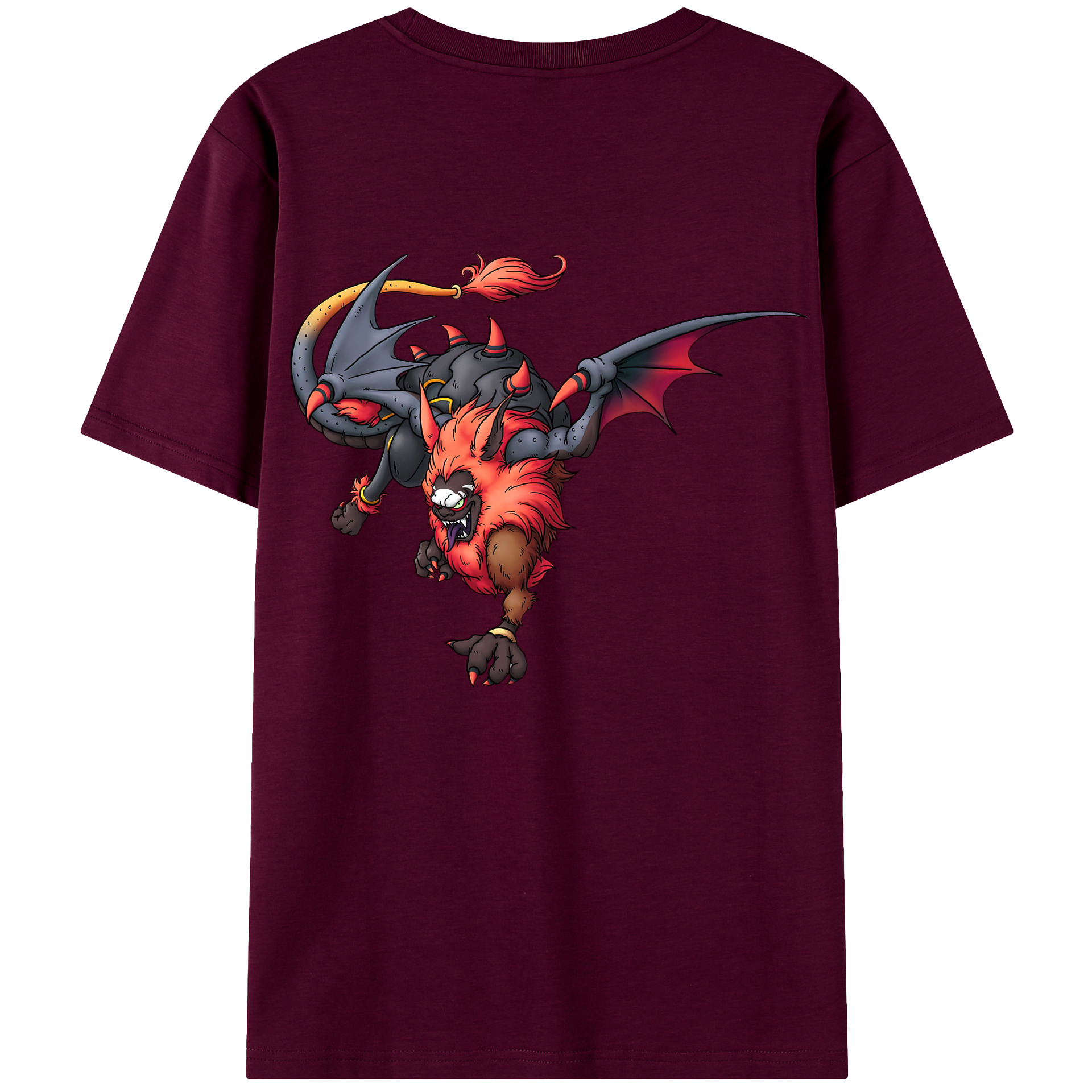 （画像用） ドラゴンクエスト Doragon Kuesuto Dragon Quest レディース半袖Tシャツ(バックプリント)